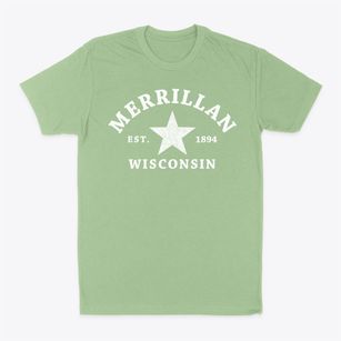 Merrillan Wisconsin Star Classic Dad T-Shirt