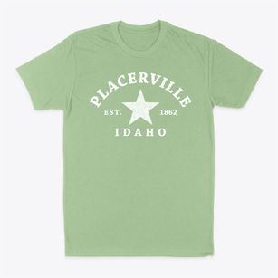 Placerville Idaho Star Classic Dad T-Shirt