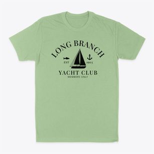 Long Branch New Jersey Yacht Club Classic Dad T-Shirt