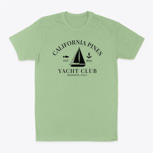 California Pines California Yacht Club Classic Dad T-Shirt