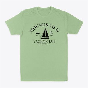Mounds View Minnesota Yacht Club Classic Dad T-Shirt