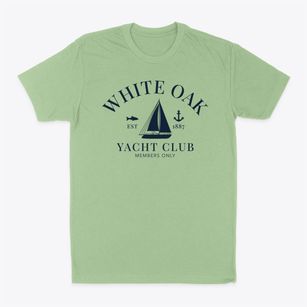 White Oak Texas Yacht Club Classic Dad T-Shirt