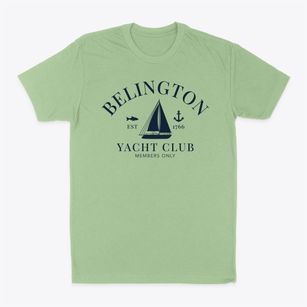 Belington West Virginia Yacht Club Classic Dad T-Shirt
