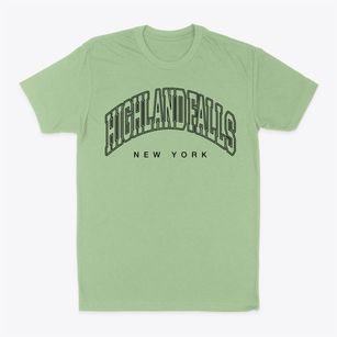 Highland Falls New York Inline Classic Dad T-Shirt