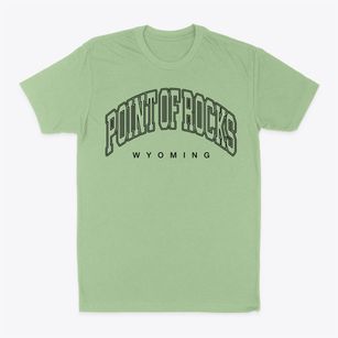 Point Of Rocks Wyoming Inline Classic Dad T-Shirt