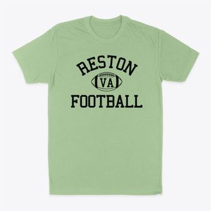 Reston Virginia Football Classic Dad T-Shirt