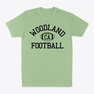 Woodland California Football Classic Dad T-Shirt