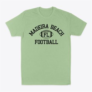 Madeira Beach Florida Football Classic Dad T-Shirt