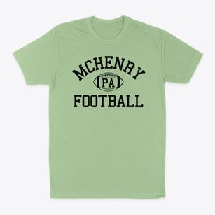 Mchenry Pennsylvania Football Classic Dad T-Shirt