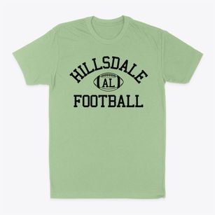 Hillsdale Alabama Football Classic Dad T-Shirt