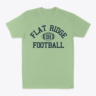 Flat Ridge Ohio Football Classic Dad T-Shirt