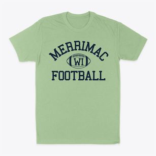 Merrimac Wisconsin Football Classic Dad T-Shirt