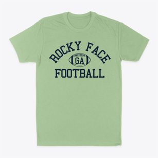 Rocky Face Georgia Football Classic Dad T-Shirt