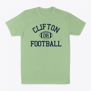 Clifton Oregon Football Classic Dad T-Shirt