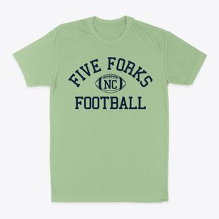 Five Forks North Carolina Football Classic Dad T-Shirt