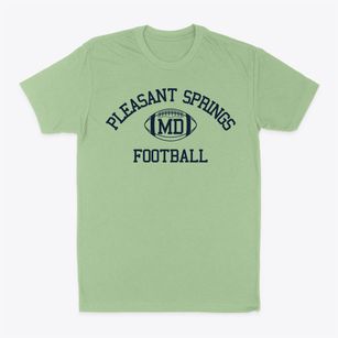 Pleasant Springs Maryland Football Classic Dad T-Shirt