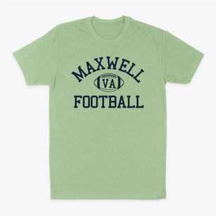 Maxwell Virginia Football Classic Dad T-Shirt