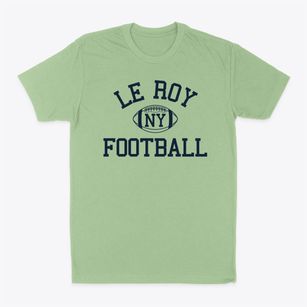 Le Roy New York Football Classic Dad T-Shirt