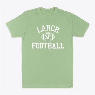 Larch Michigan Football Classic Dad T-Shirt