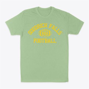 Goodrich Falls New Hampshire Football Classic Dad T-Shirt
