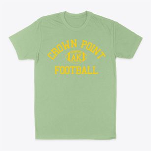 Crown Point Alaska Football Classic Dad T-Shirt