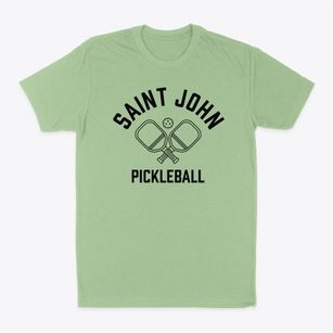Saint John North Carolina Pickleball Classic Dad T-Shirt