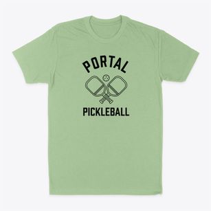 Portal North Dakota Pickleball Classic Dad T-Shirt