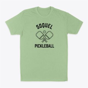Soquel California Pickleball Classic Dad T-Shirt