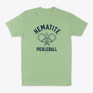 Hematite Virginia Pickleball Classic Dad T-Shirt