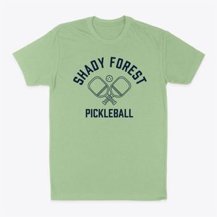 Shady Forest North Carolina Pickleball Classic Dad T-Shirt