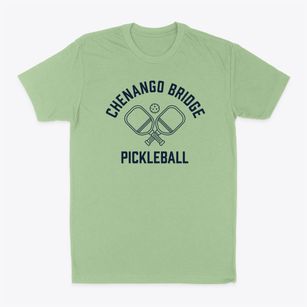 Chenango Bridge New York Pickleball Classic Dad T-Shirt