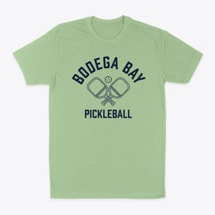 Bodega Bay California Pickleball Classic Dad T-Shirt
