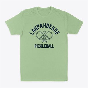 Laupahoehoe Hawaii Pickleball Classic Dad T-Shirt