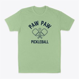 Paw Paw West Virginia Pickleball Classic Dad T-Shirt