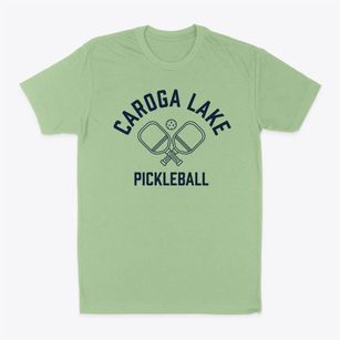 Caroga Lake New York Pickleball Classic Dad T-Shirt