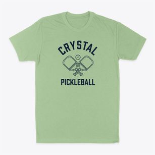 Crystal New Mexico Pickleball Classic Dad T-Shirt