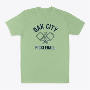 Oak City North Carolina Pickleball Classic Dad T-Shirt