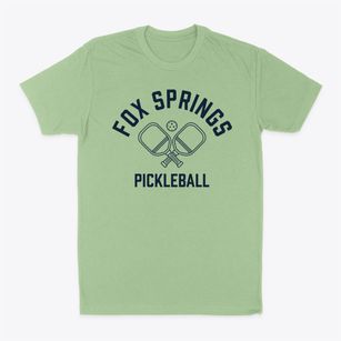 Fox Springs Missouri Pickleball Classic Dad T-Shirt