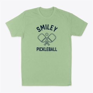 Smiley Virginia Pickleball Classic Dad T-Shirt