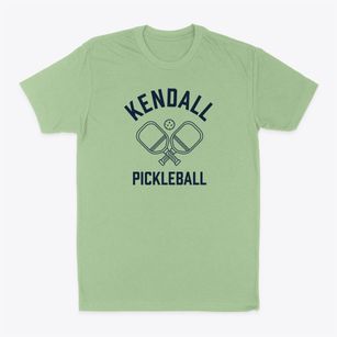 Kendall Kansas Pickleball Classic Dad T-Shirt
