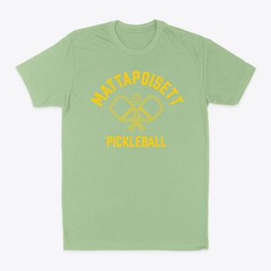 Mattapoisett Massachusetts Pickleball Classic Dad T-Shirt