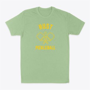Rust Michigan Pickleball Classic Dad T-Shirt
