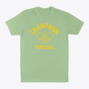 Champaign Illinois Pickleball Classic Dad T-Shirt