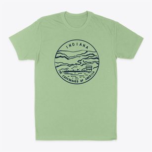  Indiana Icon Classic Dad T-Shirt