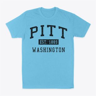 Pitt Washington Classic Established Classic Dad T-Shirt