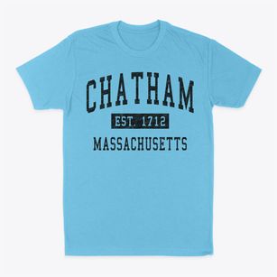 Chatham Massachusetts Classic Established Classic Dad T-Shirt