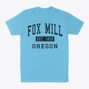 Fox Mill Oregon Classic Established Classic Dad T-Shirt