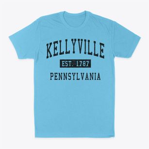 Kellyville Pennsylvania Classic Established Classic Dad T-Shirt