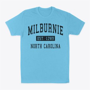 Milburnie North Carolina Classic Established Classic Dad T-Shirt