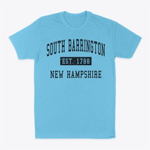 South Barrington New Hampshire Classic Established Classic Dad T-Shirt